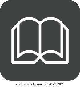 book icon, library icon sign, read icon