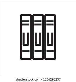 book icon line art style