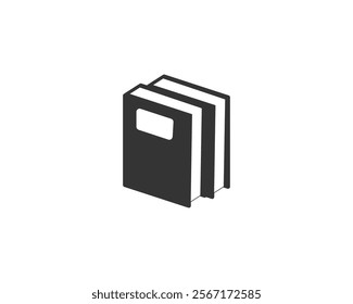 Book icon. Literature book icon. Close book icon vector illustration, e-book, back to school, library sign, Study concept symbol, Learning sign, Book clipart.