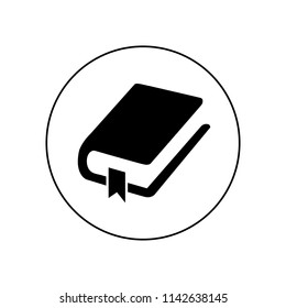 Book icon, logo