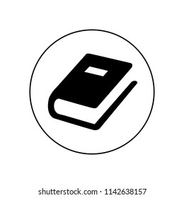 Book icon, logo