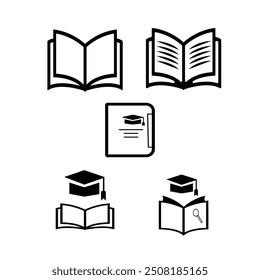 Buchsymbol mit Buchlogo