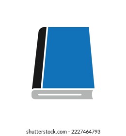 Book icon logo design template vector isolated illustration