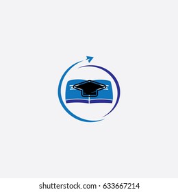 book icon logo education