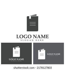 Icono del libro Diseño de vectores planos