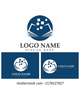 Icono del libro Diseño de vectores planos