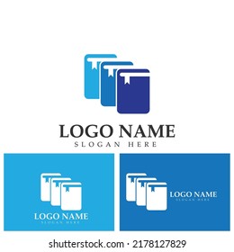 Icono del libro Diseño de vectores planos