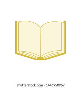book icon. Logo element illustration. book design. colored collection. book concept. Can be used in web and mobile