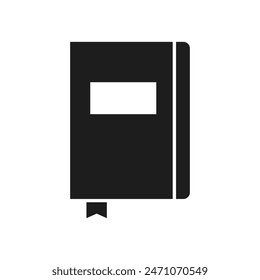 book icon logo illustration design