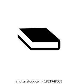 Book icon, logo isolated on white background