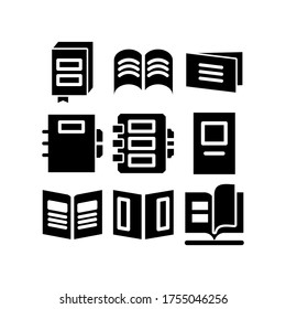 book  icon or logo isolated sign symbol vector illustration - Collection of high quality black style vector icons
