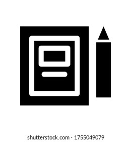 book  icon or logo isolated sign symbol vector illustration - high quality black style vector icons

