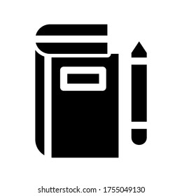 book  icon or logo isolated sign symbol vector illustration - high quality black style vector icons
