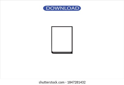 book icon or logo isolated sign symbol vector illustration - high quality black style vector icons.