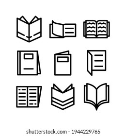book icon or logo isolated sign symbol vector illustration - Collection of high quality black style vector icons

