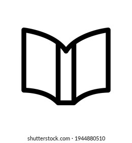 book icon or logo isolated sign symbol vector illustration - high quality black style vector icons
