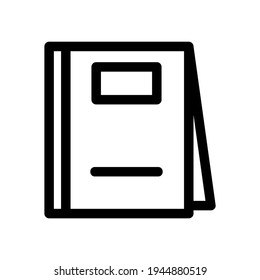 book icon or logo isolated sign symbol vector illustration - high quality black style vector icons
