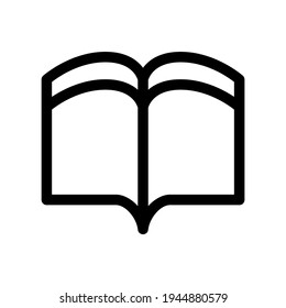 book icon or logo isolated sign symbol vector illustration - high quality black style vector icons
