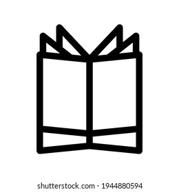 book icon or logo isolated sign symbol vector illustration - high quality black style vector icons
