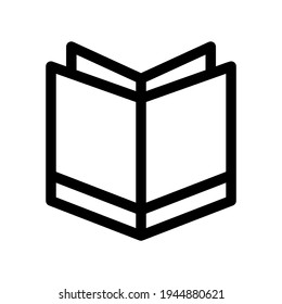 book icon or logo isolated sign symbol vector illustration - high quality black style vector icons
