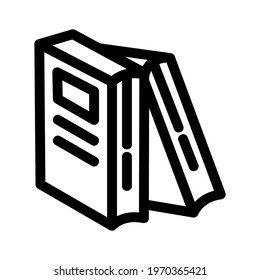 book icon or logo isolated sign symbol vector illustration - high quality black style vector icons
