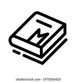 book icon or logo isolated sign symbol vector illustration - high quality black style vector icons
