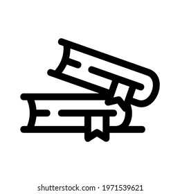book icon or logo isolated sign symbol vector illustration - high quality black style vector icons
