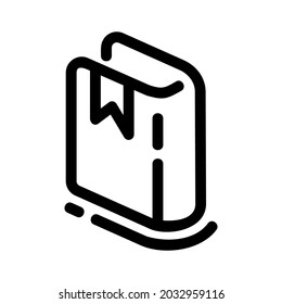 book icon or logo isolated sign symbol vector illustration - high quality black style vector icons
