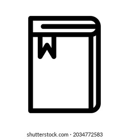 book icon or logo isolated sign symbol vector illustration - high quality black style vector icons
