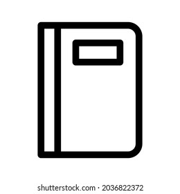 book icon or logo isolated sign symbol vector illustration - high quality black style vector icons
