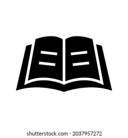 book icon or logo isolated sign symbol vector illustration - high quality black style vector icons

