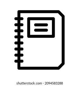 book icon or logo isolated sign symbol vector illustration - high quality black style vector icons
