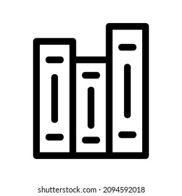 book icon or logo isolated sign symbol vector illustration - high quality black style vector icons
