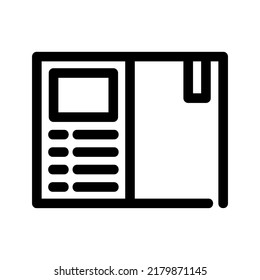 book icon or logo isolated sign symbol vector illustration - high quality black style vector icons
