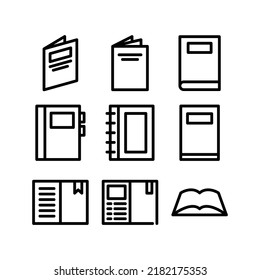 book icon or logo isolated sign symbol vector illustration - Collection of high quality black style vector icons
