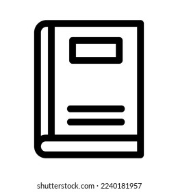 book icon or logo isolated sign symbol vector illustration - high quality black style vector icons
