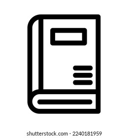 book icon or logo isolated sign symbol vector illustration - high quality black style vector icons

