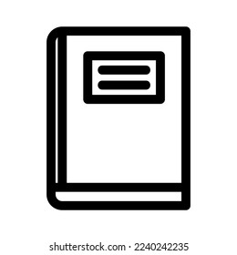book icon or logo isolated sign symbol vector illustration - high quality black style vector icons

