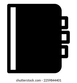 book icon or logo isolated sign symbol vector illustration - high quality black style vector icons