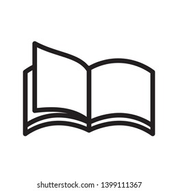 book icon logo sign symbol, vector, eps 10