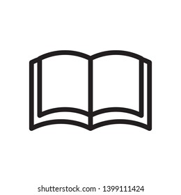 book icon logo sign symbol, vector, eps 10