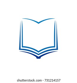Book icon for logo template