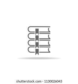book icon : book logo vector