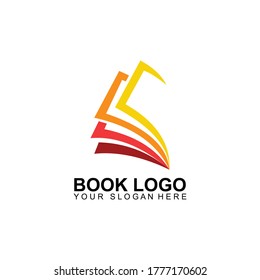 Book Icon Logo Vector Template