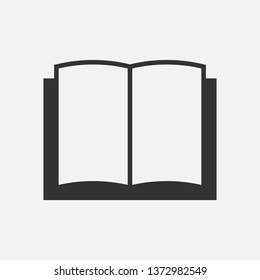 Book Icon. Magazine or Literature Illustration As A Simple Vector Sign & Trendy Symbol for Design, Websites, Presentation or Application.