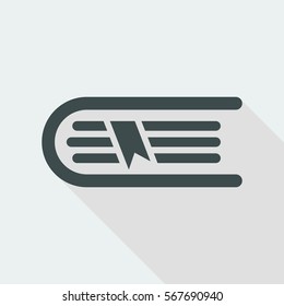 Book icon - Minimal vector icon