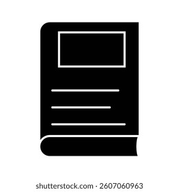 Book Icon . for mobile concept and web design. vector illustration