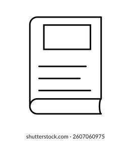 Book Icon . for mobile concept and web design. vector illustration