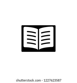 book icon on white background