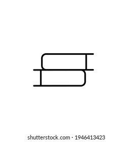 Book icon on a white background